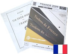 Feuilles préimprimées FS France-poste sans pochette par groupements d’années