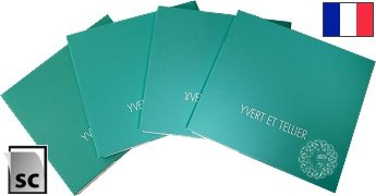 Feuilles préimprimées SC France pour Feuillets YVERT avec pochettes par groupement d’années