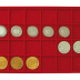 Plateau numismatique GRANDE VALISE de 24 cases carrées pour monnaies jusqu’à 45 mm