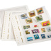 Feuilles neutres LB pour timbres ou blocs de 1 à 8 bandes