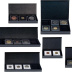 Ecrins numismatiques AIRBOX pour monnaies sous capsules Quadrum