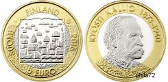 Commémorative 5 euros Finlande 2016 UNC - Kyosti Kallio