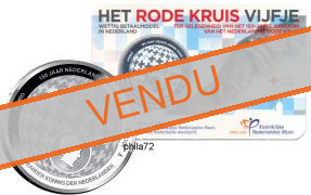 Commémorative 5 euros Pays-Bas 2017 Coincard - Croix-rouge
