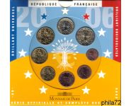 Coffret série monnaies euro France 2006 BU - Monnaie de Paris