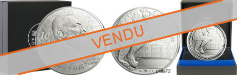Commémorative 10 euros Argent Auguste Rodin 2017 Belle Epreuve la sculpture - Monnaie de Paris