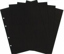 Intercalaires PREMIUM / ARTline cartonnés noirs - paquet de 10 feuilles