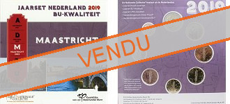 Coffret série monnaies euro Pays-Bas 2019 BU - Maastricht