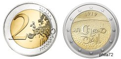Commémorative 2 euros Irlande 2019 UNC - 100 ans de Dail Eireann