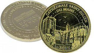 Médaille souvenir de la Monnaie de Paris - Cathédrale Saint-Julien 2015