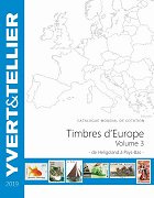  Tome 3 2019 – Catalogue de cotation Yvert et Tellier des timbres d'Europe des pays de Heligoland au Pays-Bas