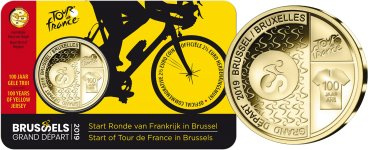 Commémorative 2.50 euros Belgique 2019 Coincard - Tour de France