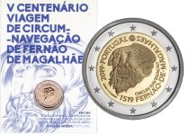 Commémorative 2 euros Portugal 2019 BU Coincard - Fernand de Magellan