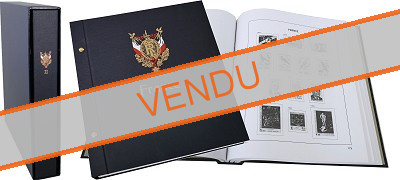 Album préimprimé DAVO Standard France IV 2012 à 2017 avec reliure et étui assorti (sans pochettes)