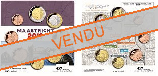Série complète 1 cent à 2 euros Pays-Bas année 2019 UNC Maastricht sous blister - effigie du roi Willem Alexander