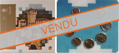 Coffret série monnaies euro Saint-Marin 2019 BU - 8 pièces