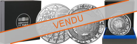 Commémorative 10 euros Argent année du Rat France 2020 BE - Monnaie de Paris 
