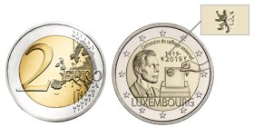 Commémorative 2 euros Luxembourg 2019 UNC - 100 ans du suffrage universel