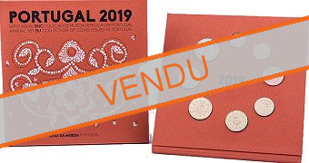 Coffret série monnaies euro Portugal 2019 BU - Poteries de l'Alto Alentejo
