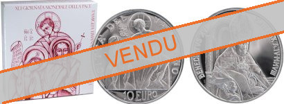 Commémorative 10 euros Argent Vatican 2008 BE - Journée mondiale de la paix