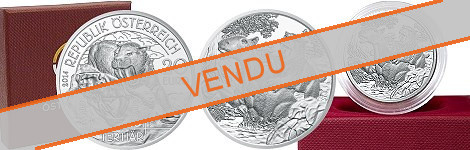 Commémorative 20 euros Argent Autriche 2014 BE - Tertiaire
