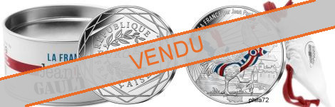 Commémorative 50 euros Argent Jean Paul Gaultier en couleur, la Poule en Corset 2017 UNC - Monnaie de Paris