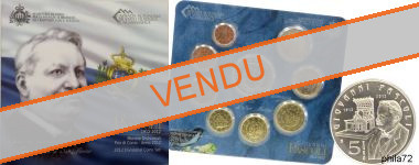 Coffret série monnaies euro Saint-Marin 2012 BU - 9 pièces avec 5 euros argent