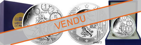 Commémorative 10 euros Argent Semeuse Le Nouveau Franc 2020 Belle Epreuve - Monnaie de Paris