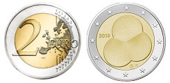Commémorative 2 euros Finlande 2019 UNC - 100 ans de la Constitution