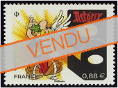Timbre Asterix 2019 - 0.88€ multicolore provenant du bloc