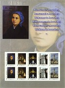 Collector MTM Bienvenue à Lourdes 2009 tirage autoadhésif - bloc 10 timbres TVP 20g - lettre prioritaire