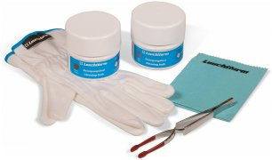 Kit de nettoyage CLEAN-IT 5 pièces (pince pro, 2 bains, gants, chiffon polissage)