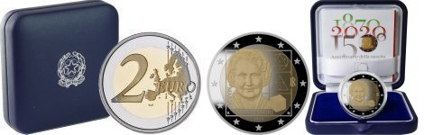 Commémorative 2 euros Italie 2020 BE - 150 ans de la naissance de Maria Montessori
