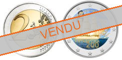 Commémorative 2 euros Estonie 2020 UNC en COULEUR type A - 200 ans découverte de l'Antarctique