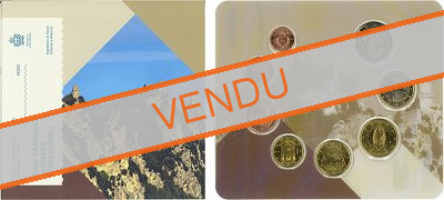 Coffret série monnaies euro Saint-Marin 2020 BU - 8 pièces