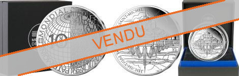 Commémorative 10 euros Argent Unesco Mont St Michel 2020 Belle Epreuve - Monnaie de Paris