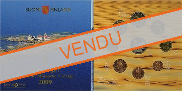 Coffret série monnaies euro Finlande 2009 BU - Phares Rahasarja I