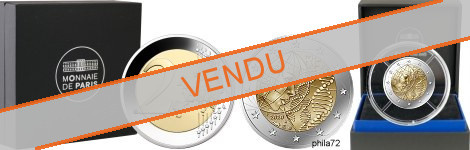 Commémorative 2 euros France 2020 BE Monnaie de Paris - Recherche médicale