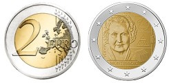 Commémorative 2 euros Italie 2020 UNC - 150 ans de la naissance de Maria Montessori