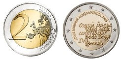 Commémorative 2 euros Slovénie 2020 UNC - 500 ans Adam Bohoric