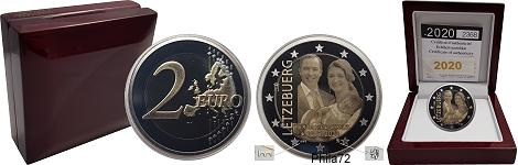 Commémorative 2 euros Luxembourg 2020 BE - Naissance du Prince Charles