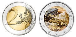 Commémorative 2 euros Slovénie 2020 UNC en COULEUR type A - 500 ans Adam Bohoric