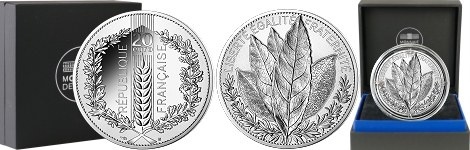 Commémorative 20 euros Argent Natures de France - Le Laurier 2021 BE - Monnaie de Paris