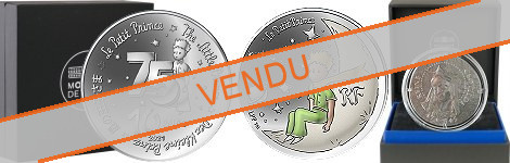Commémorative 10 euros Argent Le Petit Prince et la lune 2021 BE - Monnaie de Paris