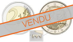Commémorative 2 euros Luxembourg 2021 BU - 100 Ans du Prince Jean - Pont Sint Servaas
