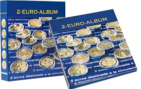 Reliure monnaies NUMIS 2 euros Sans numéro vendue vide