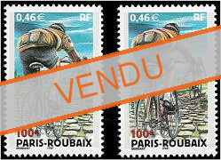 Variété 100ème Paris-Roubaix - pavés rouge + 1 normal