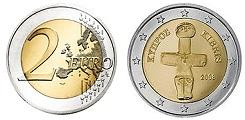 Pièce officielle 2 euros Chypre 2009 UNC - Idole de Pomos