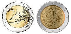 Commémorative 2 euros Estonie 2021 UNC - Peuples Finno-Ougriens