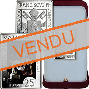 Commémorative 25 euros Argent Vatican 2021 Belle Epreuve - 450 ans de Caravage (en prévente)