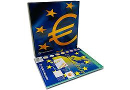 Album monnaies EUROCOLLECTION Euro préimprimé Micro-Etats pour les 10 séries des micro-états de la zone Euro